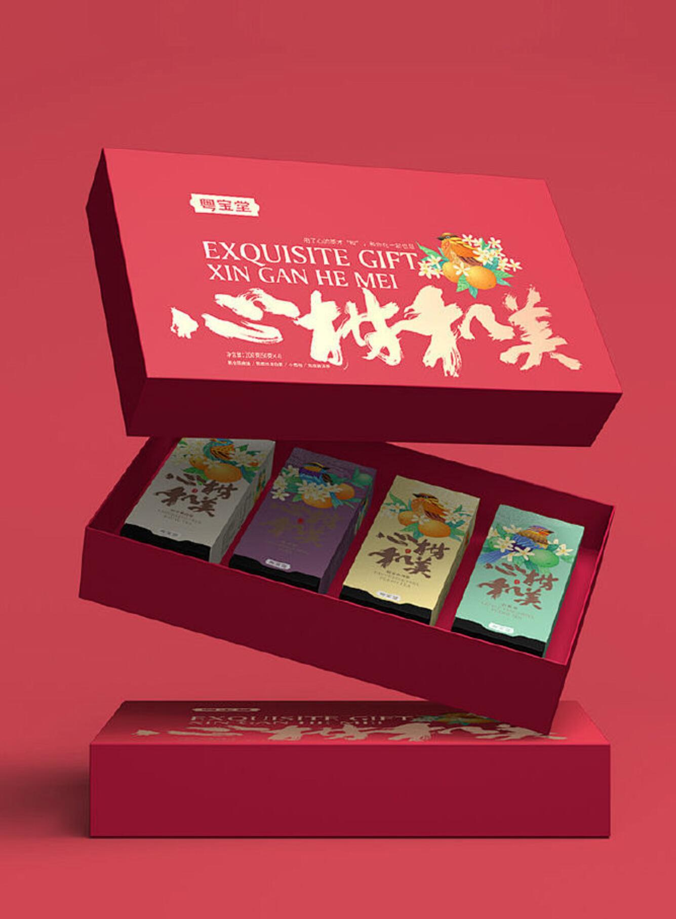 Anatomy of an Artisan Tea Gift Box Packaging Design